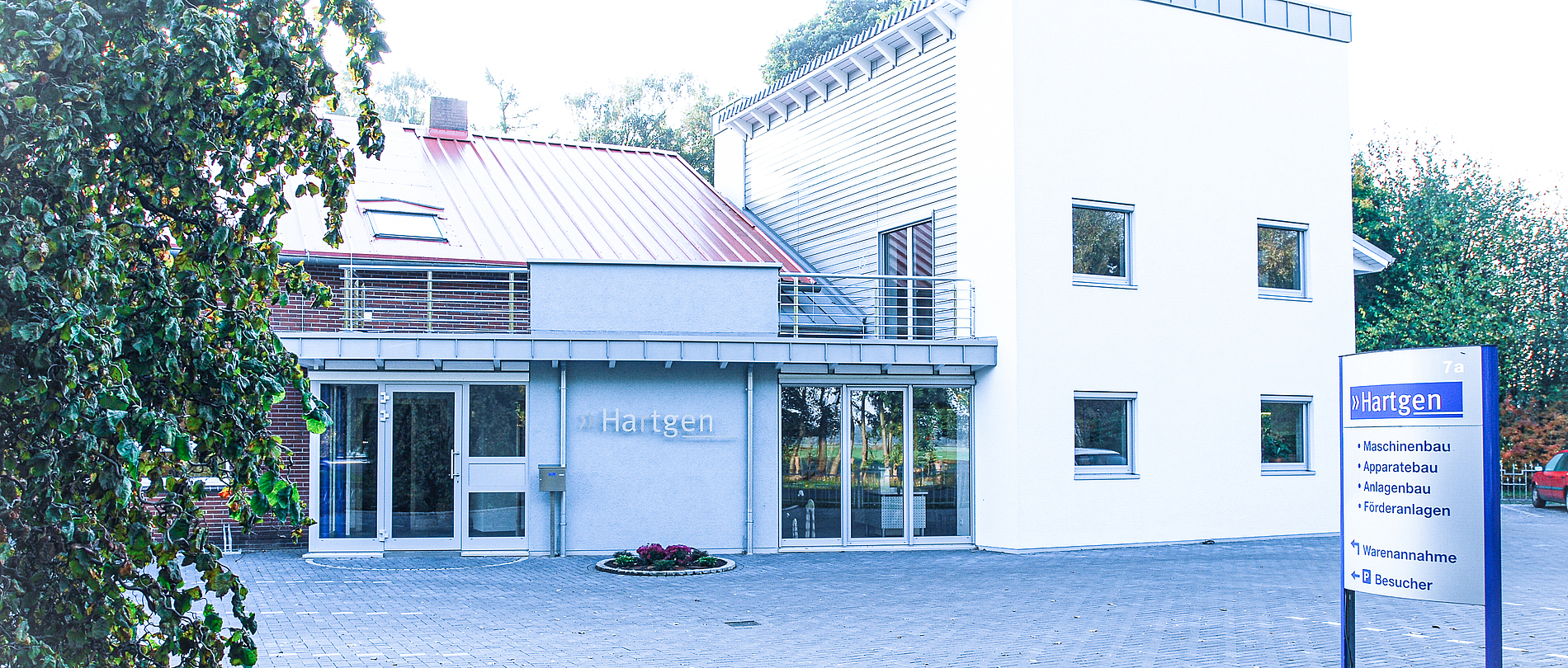 Firmengebäude, Hartgen GmbH - Maschinen- und Mühlenbau
