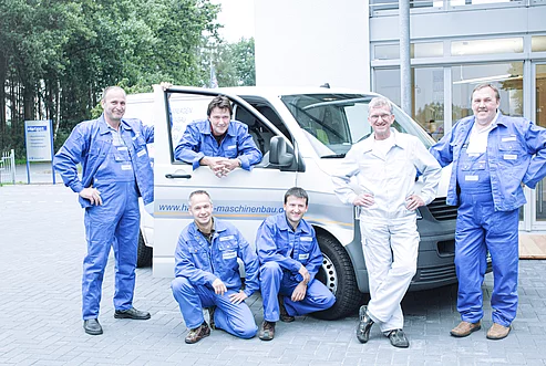Das Service-Team der Hartgen GmbH